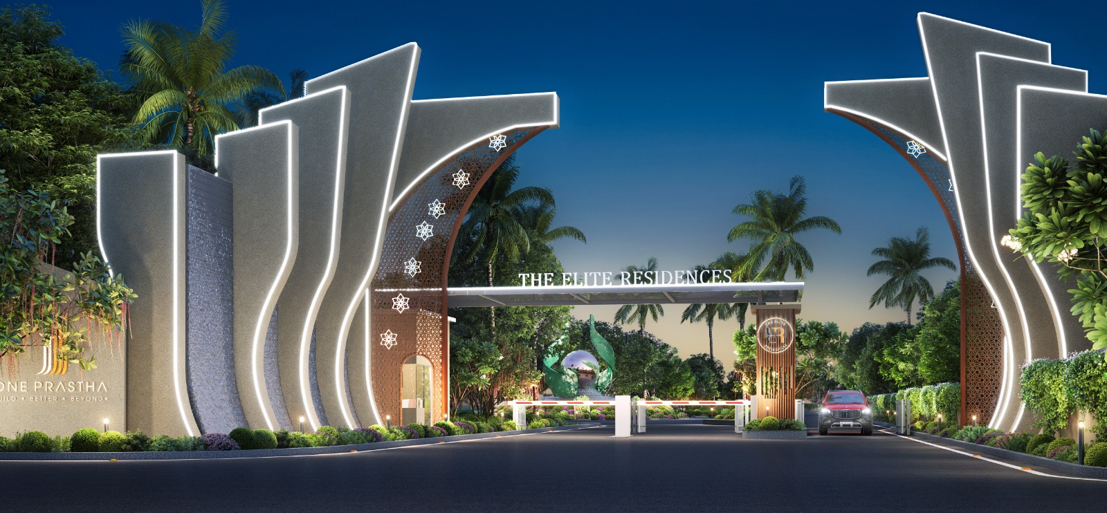 Main Gate of The Elite Residence